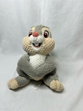 Disney Gray and Cream Thumper Plush Bunny Toy